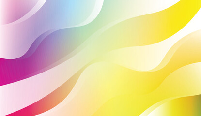 Template Modern Background With Curves Lines. For Elegant Pattern Cover Book. Vector Illustration with Color Gradient.