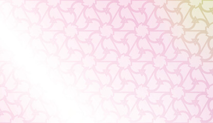 Original interior background in geometric style. Curved line. Vector illustration. Gradient color