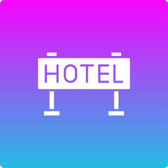 Hotel Sign Icon