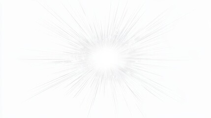 Obraz premium Radial Light Burst Effect