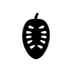 soursop icon vector , simple illustration for web and app..eps