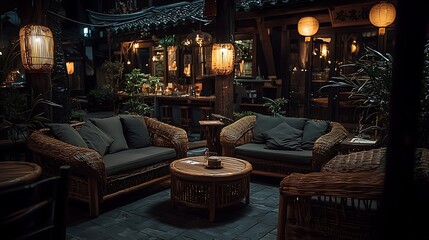 Cozy Courtyard Cafe