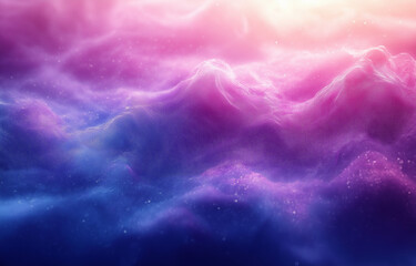 Blue and purple gradient background with soft blur effect, minimalist design