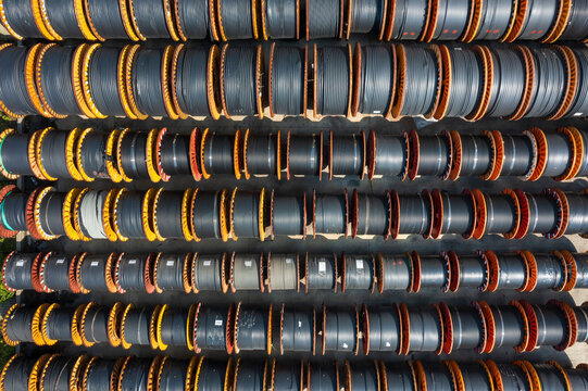 Cable Factory Mass Production of Cable Reels