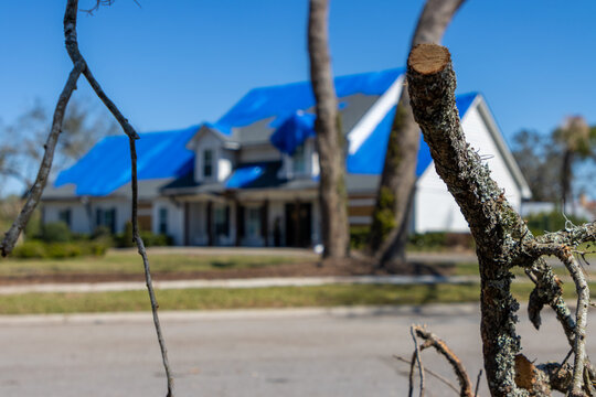 Tornado damage