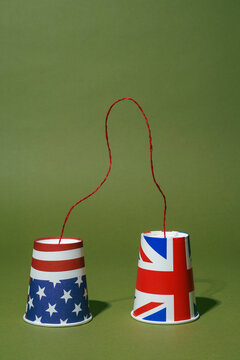 american-british string telephone