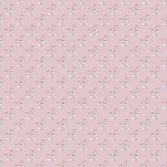 Seamless winter pattern with cute baby snowmen and small birds. Adorable festive background perfect for kids designs, nursery decor, textiles, wrapping paper, cards, and Christmas themes.