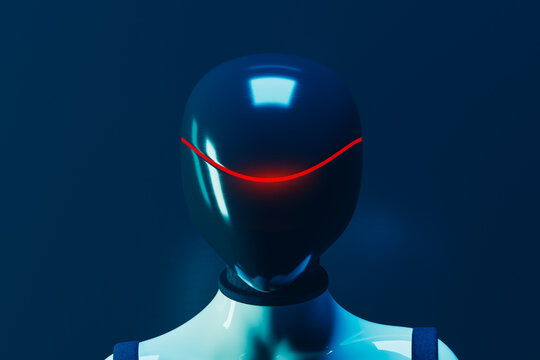 Humanoid robot displaying advanced artificial intelligence