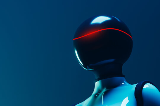 Humanoid robot displaying advanced artificial intelligence