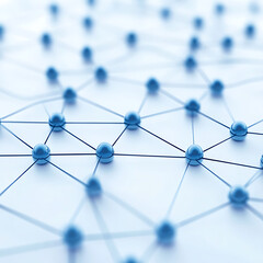 Network connectivity analysis digital space abstract design modern aesthetic high angle data visualization