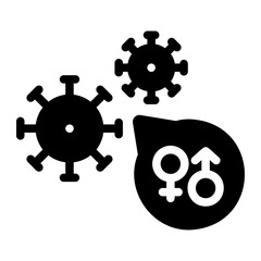 Obraz premium sexual transmitted disease