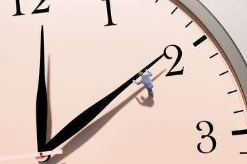 Productivity, deadline, time management concept.