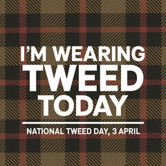 National Tweed Day