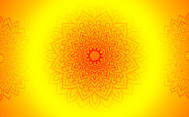 abstract yellow background