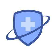 Health shield with ring planetary