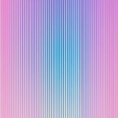 Obraz premium Elegant pink and blue striped background with a spectral transition ideal for pop art and vibrant graphic design
