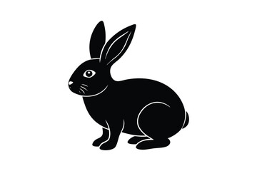 Obraz premium easter-bunny-white-background eps