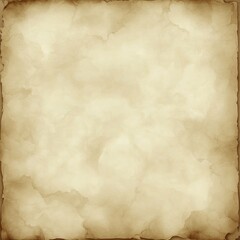 Old parchment paper with blank page overlaid displaying a light mist fade effect ideal for illustrative poster designs