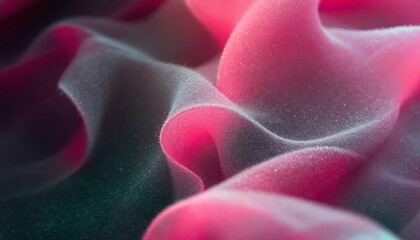 Fototapeta premium Abstract Soft Pink Fabric Waves with Delicate Texture and Subtle Light