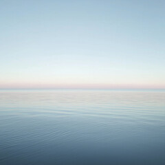 Obraz premium Minimalist sea view with a wideMinimalist sea view with a wide