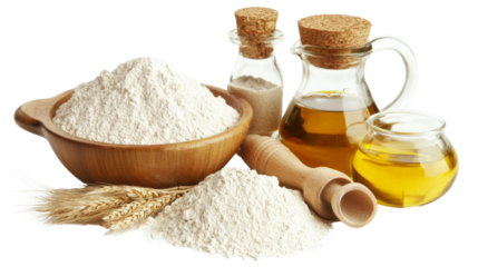 Painting accessories, roller, paint tray, and brushes, Transparent background, PNG file background,