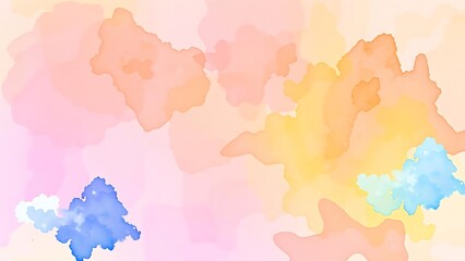 Abstract colorful watercolor paper background texture