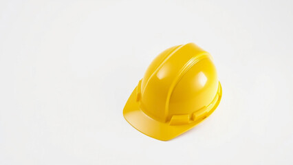 Fototapeta premium Yellow Construction Helmet