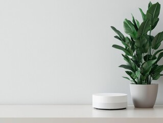 Minimalist UI concept for an AIdriven smart home security system