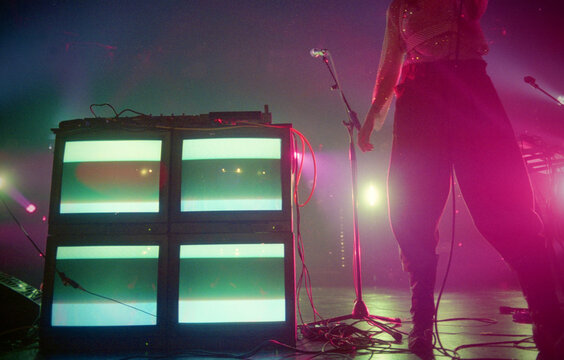 Down view during a show