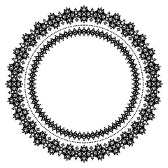 Damask Round Wreath circular round ornament floral Abstract pattern, Classic Victorian traditional style, illustration Vintage Design, Floral frames, Mandala, Antique, Moroccan frame