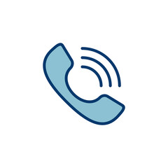 Call icon vector isolated on white background. Phone icon vector. mobile phone. telephone icon