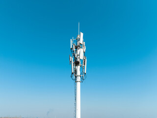 Modern Cell Tower for 5G Wireless Communication