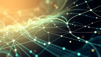 Fototapeta premium Abstract Digital Data Background