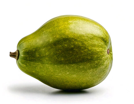 Pointed gourd white background