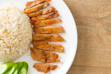 Grilled Chicken with Steamed Rice