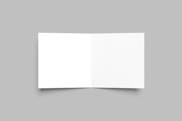 Fototapeta premium Square Bifold Mockup
