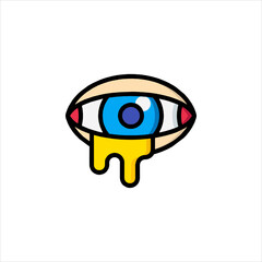 blue eye icon