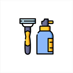 vector illustration of a bottle opener