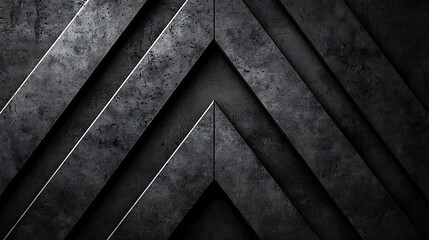 Dark, textured metal panels with arrow design