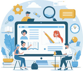 A modern design featuring