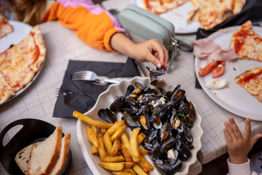A classic moules-frites from northern France.