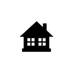 Fototapeta premium House icon with transparent background