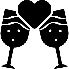 Wine, vineyard, grapes icon