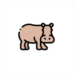 rhino vector illustration