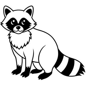 Vector illustration of a racun