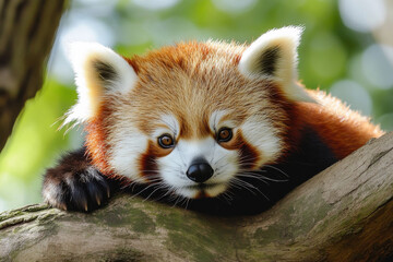 Fototapeta premium Red panda