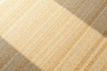 Fototapeta premium Warm Beige Textured Surface with Diagonal Light Streaks and Subtle Grain