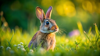 Rabbit in the grass