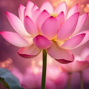pink lotus flower
