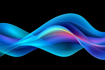 Holographic Background.Vibrant abstract geometric textures digital art colorful background contemporary style close-up view modern aesthetic.